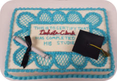 Gradutaion Cake 
