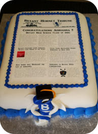 Bryant High School Graduation Cake