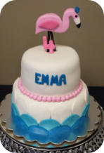Flamingo Cake   