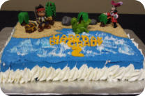Jake and the Neverland Pirates Birthday Cake