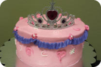 Princess Theme Birthday Cake