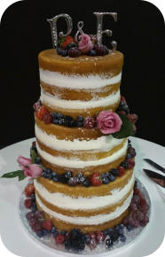 Naked Cake - Wedding Cake