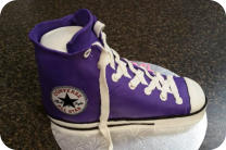 Tennis Shoe Birthday Cake