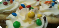 M&M Cupcakes