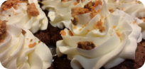 Butterfinger Surprise Cupcakes