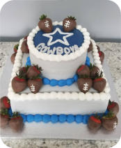Football Groom's Cake
